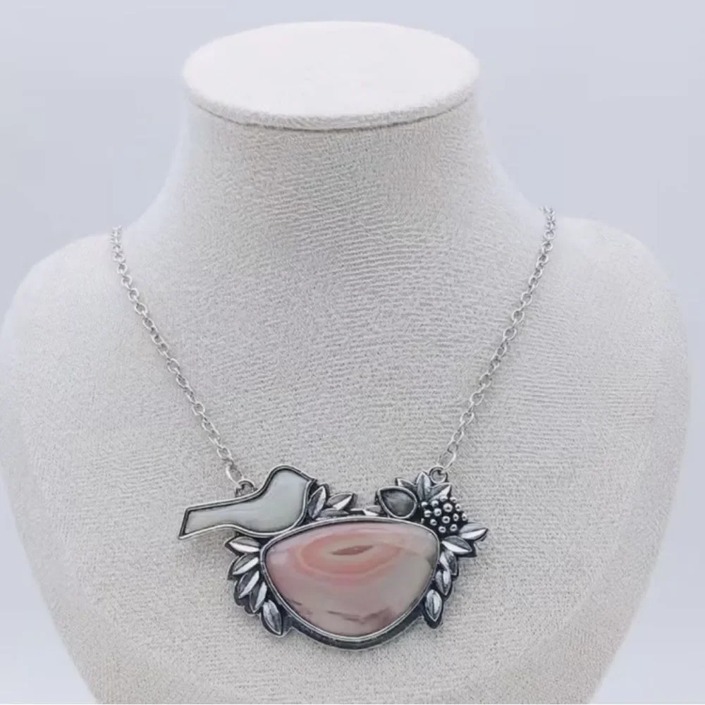 Boho bird Necklace N1970 - Picture 2 of 6
